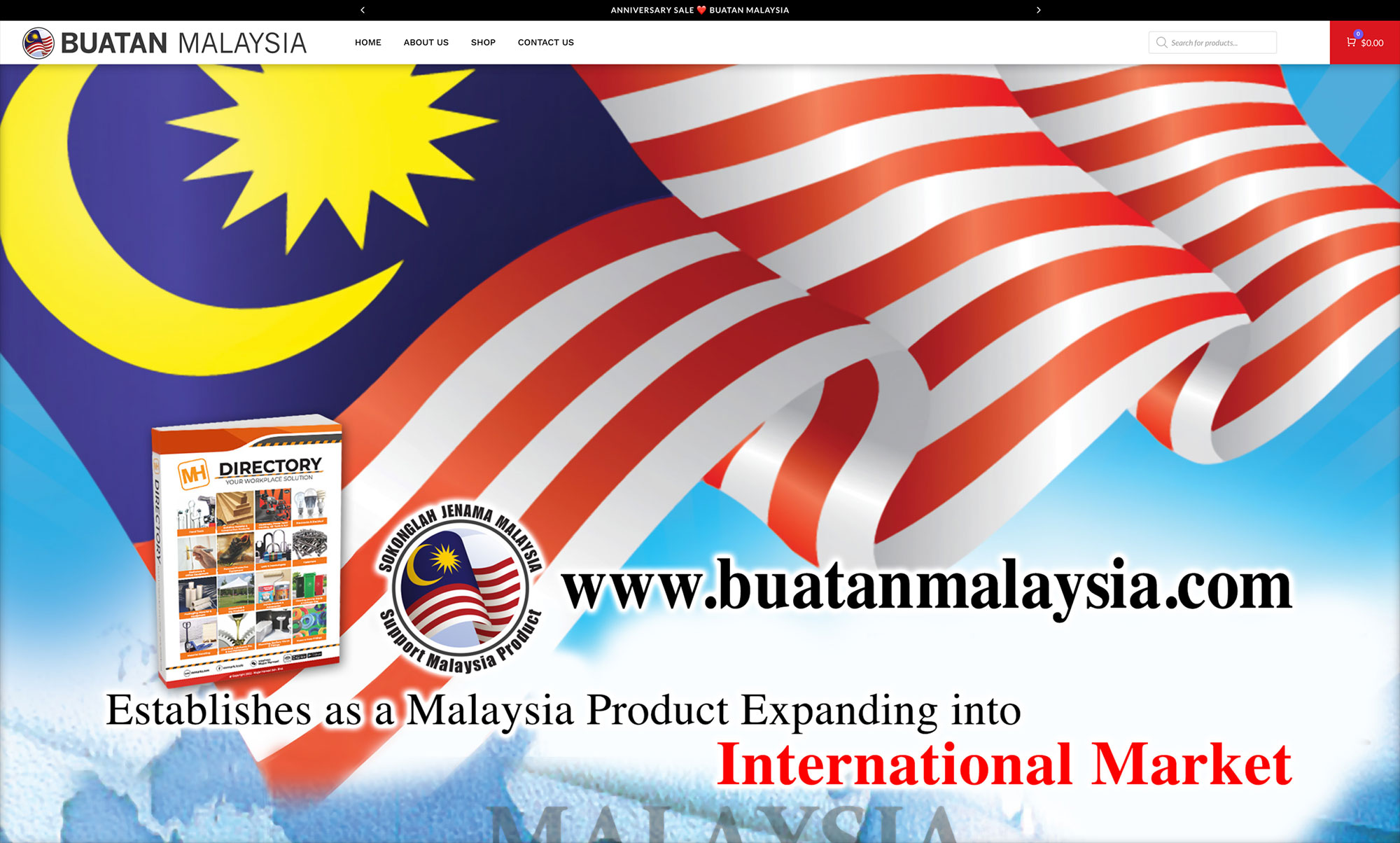 BUATAN MALAYSIA WEBSITE | 柔佛新山一站式广告设计公司